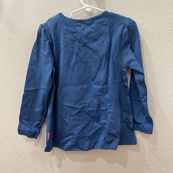 NWT Kite Blue Appliqué Turtle Long Sleeve Shirt - Picture 5 of 7